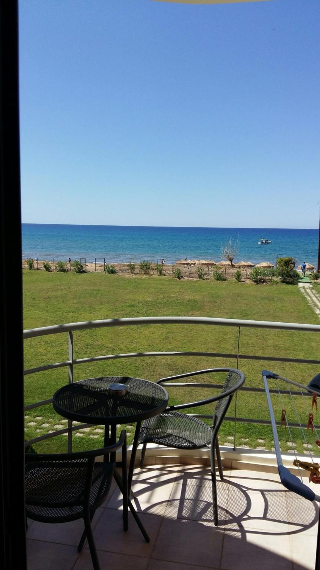 Ostria Hotel Kakovatos Beach Zaharo Oda fotoğraf