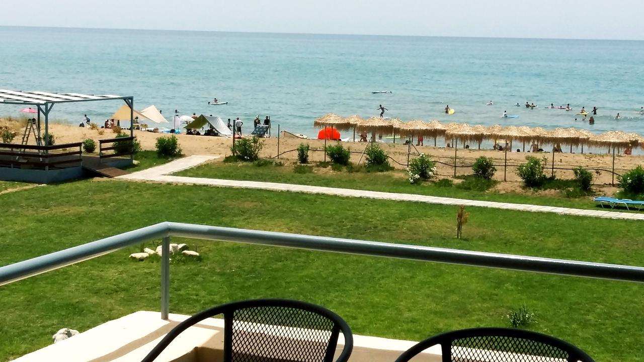 Ostria Hotel Kakovatos Beach Zaharo Dış mekan fotoğraf