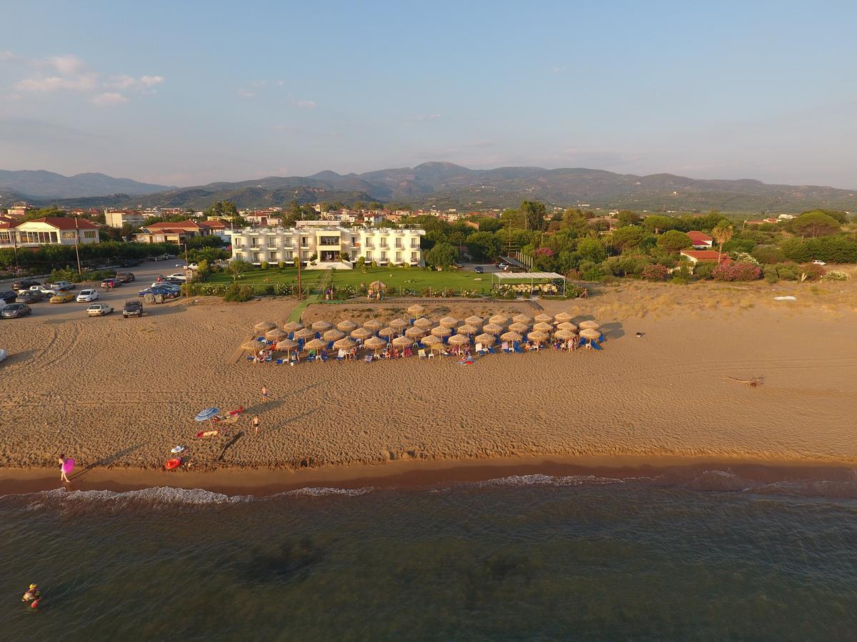 Ostria Hotel Kakovatos Beach Zaharo Dış mekan fotoğraf