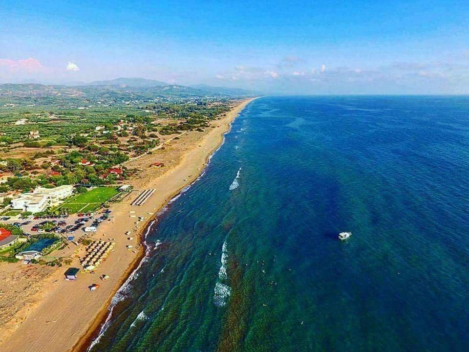 Ostria Hotel Kakovatos Beach Zaharo Dış mekan fotoğraf