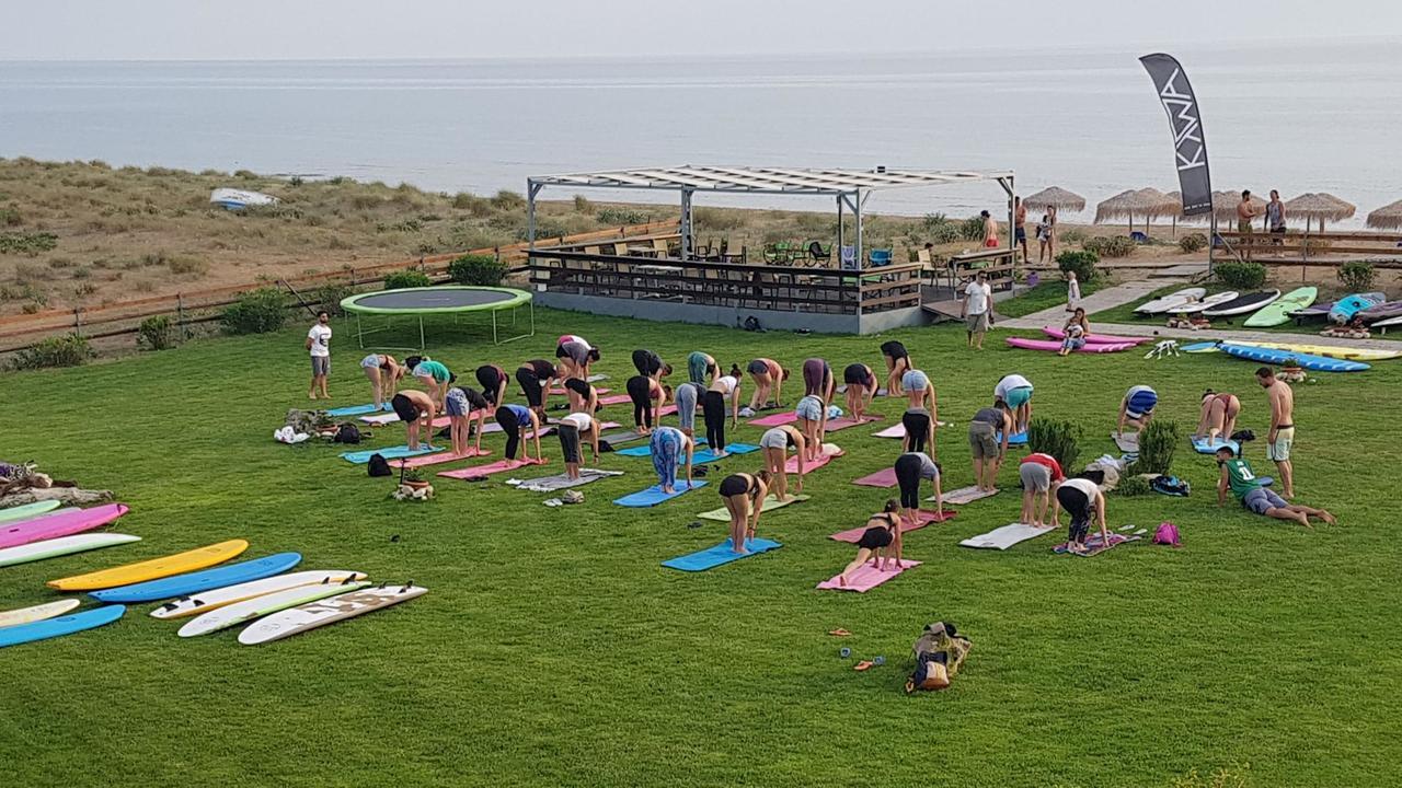 Ostria Hotel Kakovatos Beach Zaharo Dış mekan fotoğraf